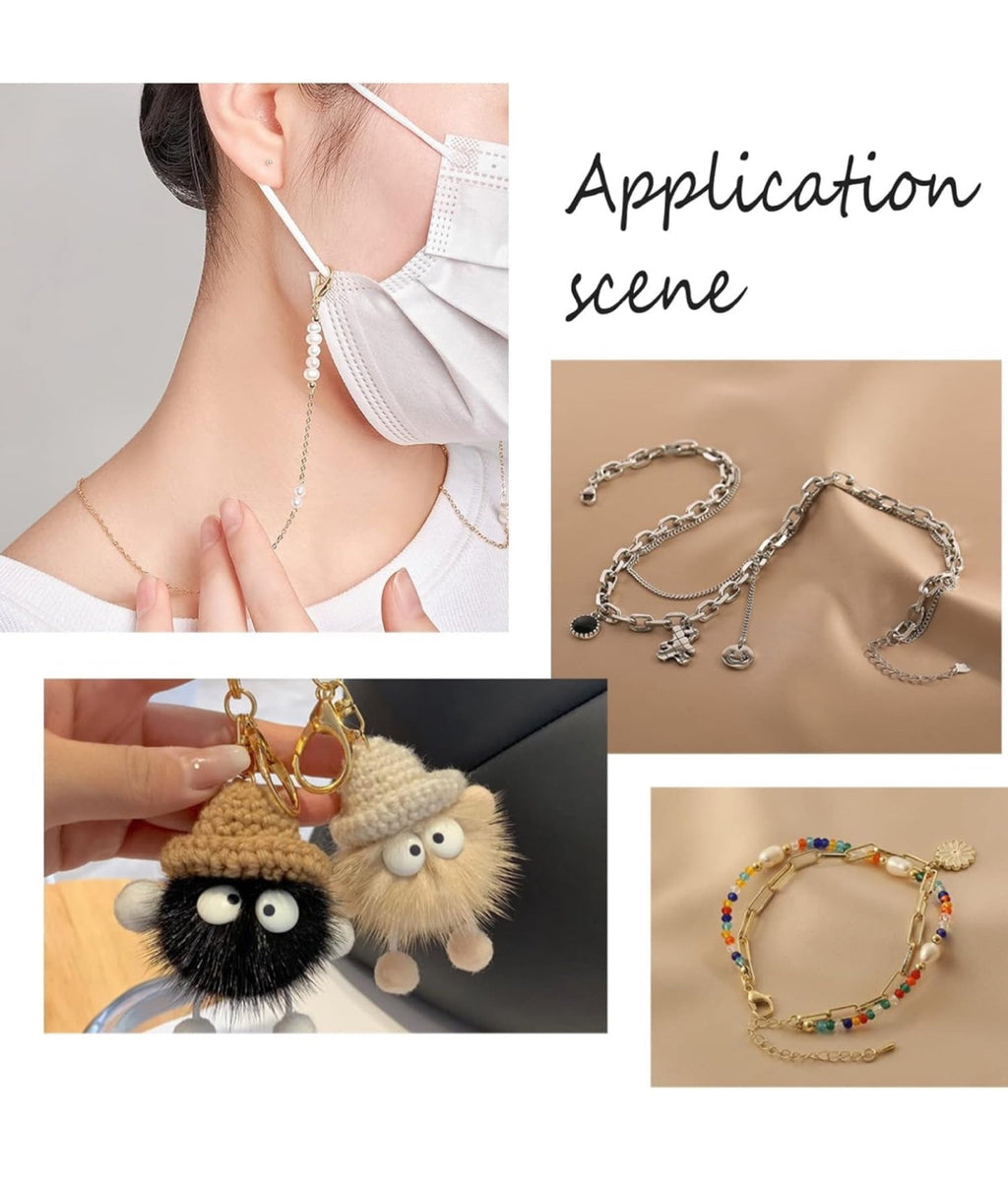 20 Pcs jumpring 20 pcs logster golden plated